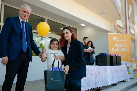 Expressbank Qusarın bütün ucqar kəndlərində birinciləri sevindirib
