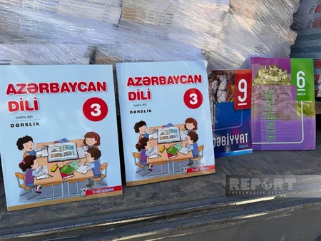 Azərbaycan Gürcüstana 22 mindən çox dərslik göndərib