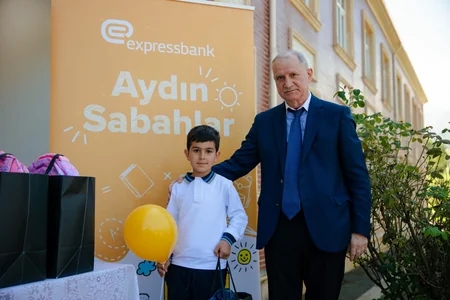 Expressbank Qusarın bütün ucqar kəndlərində birinciləri sevindirib
