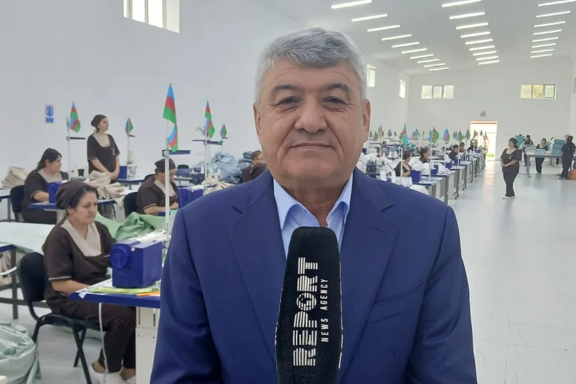 Ризван Мамедов: Текстильная продукция из Ходжалы экспортируется за рубеж