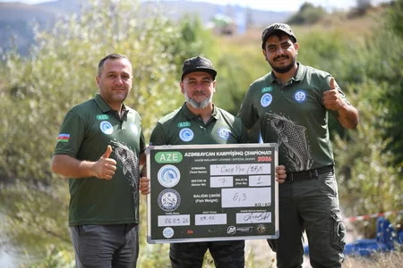 Karpfişinq üzrə Azərbaycan çempionatının qalibləri müəyyənləşib