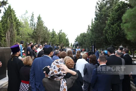 Xalq artisti Aleksandr Şarovski dəfn edilib - YENİLƏNİB-2