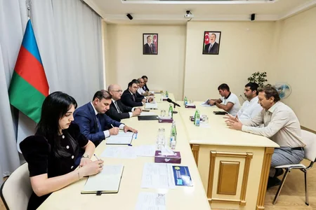 Şahin Bağırov Samuxda vətəndaşları qəbul edib
