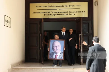 Xalq artisti Aleksandr Şarovski ilə vida mərasimi başa çatıb - YENİLƏNİB-2