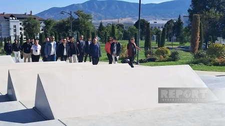 Din xadimləri Xankəndidə Zəfər parkı və Zəfər meydanını ziyarət ediblər - YENİLƏNİB