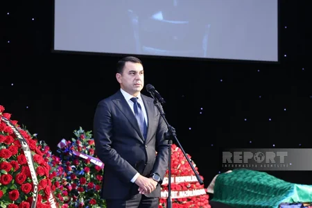 Xalq artisti Aleksandr Şarovski ilə vida mərasimi başa çatıb - YENİLƏNİB-2