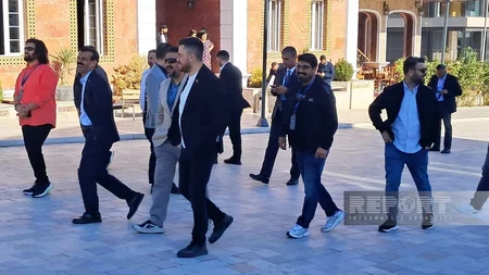 Din xadimləri Xankəndidə Zəfər parkı və Zəfər meydanını ziyarət ediblər - YENİLƏNİB