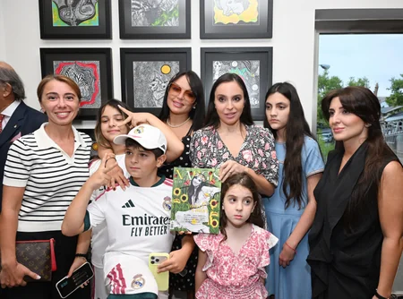 Madriddə MAMA Ana təbiət beynəlxalq incəsənət sərgisinin açılışı olub