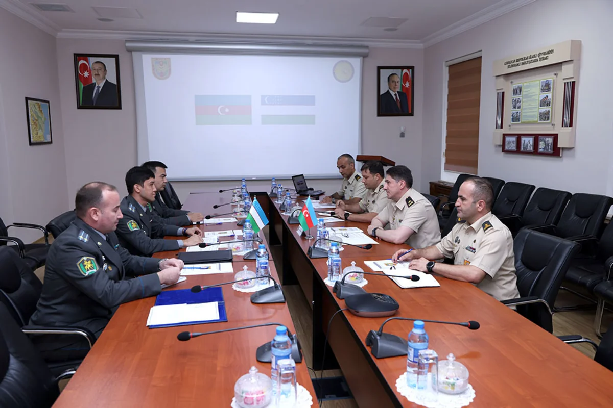 MoD: Staff Talks held between Azerbaijan and Uzbekistan