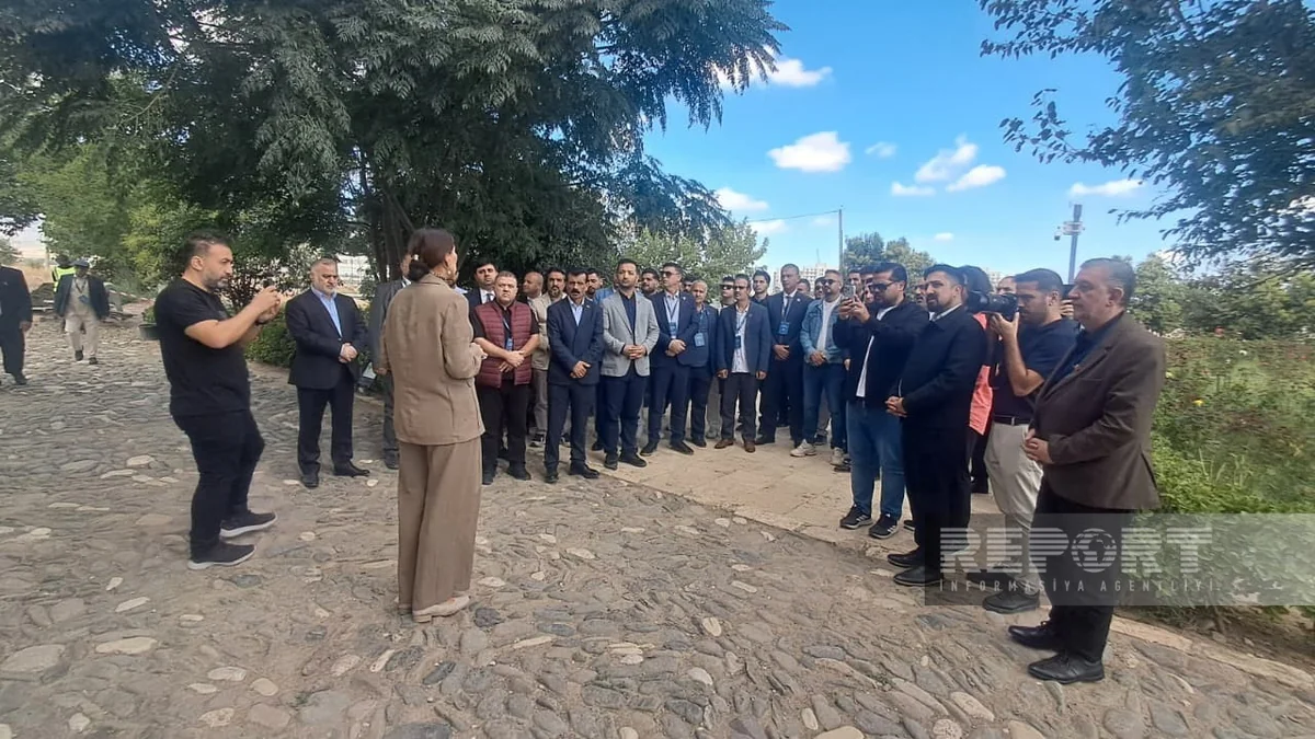 Religious figures from Türkiye, Georgia and Iraq visit Juma mosque in Aghdam— UPDATED
