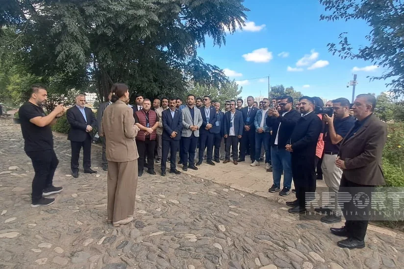 Türkiyə, Gürcüstan və İraqdan gələn din xadimləri Ağdam Cümə məscidini ziyarət ediblər - YENİLƏNİB