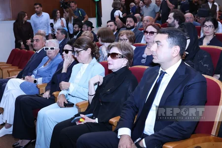 Xalq artisti Aleksandr Şarovski ilə vida mərasimi başa çatıb - YENİLƏNİB-2