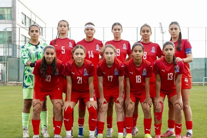17 yaşadək qızlardan ibarət Azərbaycan millisi Gürcüstana uduzub