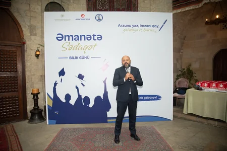 Əmanətə Sədaqət layihəsi çərçivəsində şəhid övladları üçün Bilik Günü tədbiri keçirilib