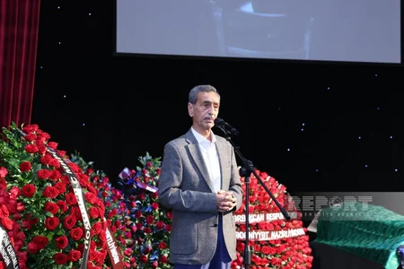 Xalq artisti Aleksandr Şarovski ilə vida mərasimi başa çatıb - YENİLƏNİB-2