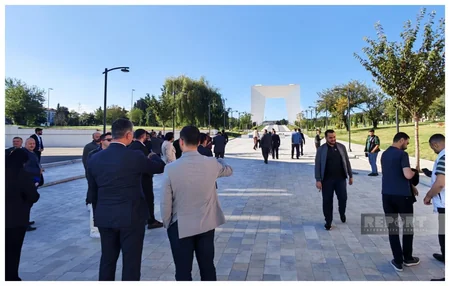 Din xadimləri Xankəndidə Zəfər parkı və Zəfər meydanını ziyarət ediblər - YENİLƏNİB