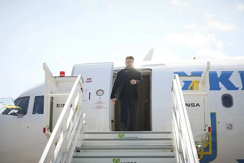 Стере: Самолет Зеленского едва не попал под удар беспилотника при вылете из Молдовы