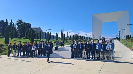 Din xadimləri Xankəndidə Zəfər parkı və Zəfər meydanını ziyarət ediblər - YENİLƏNİB