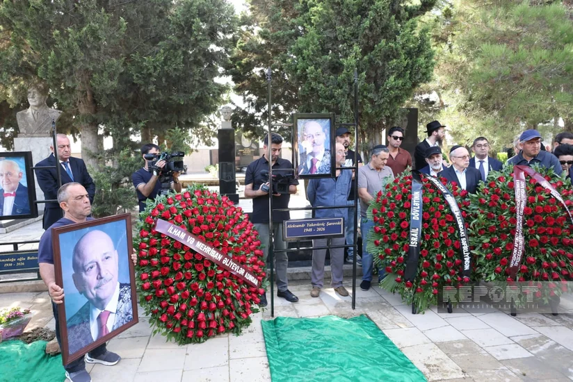 Xalq artisti Aleksandr Şarovski dəfn edilib - YENİLƏNİB-2