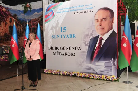 Abşeron rayonunda Bilik günü şəhid övladları ilə birgə qeyd edilib