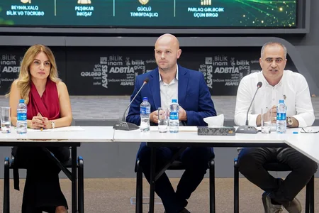 Azərbaycan İdman Akademiyasında ekspert Ceyms Bidlin rəhbərliyi ilə dəyirmi masa keçirilib