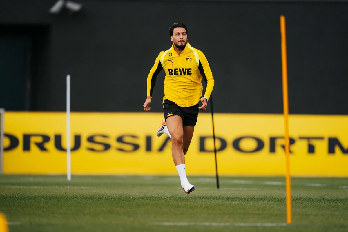Borussiyanın futbolçusu Rami Bensebayni məşqlərə başlayıb