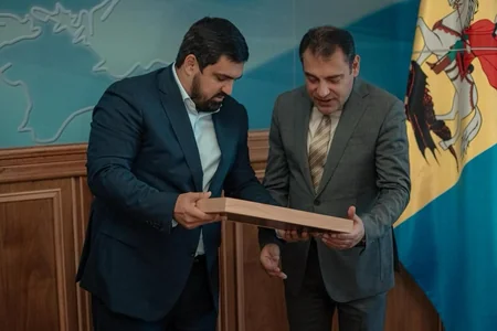 Azerbaijani ambassador meets Kyiv Regional Administration head