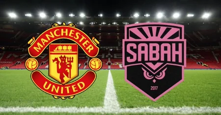 Manchester United, Sabah unveil starting lineups for Champions League clash