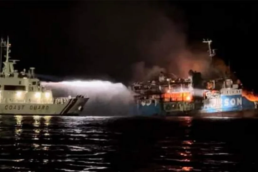 На Филиппинах пять человек погибли при пожаре на пароме