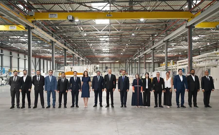 Ильхам Алиев принял участие в открытии предприятия Fabriora Group в Гарадагском районе