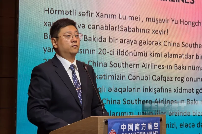Çjan Yan: Azərbaycanla Çin arasında vizasız rejim qarşılıqlı sərnişin axınını əhəmiyyətli dərəcədə artırıb
