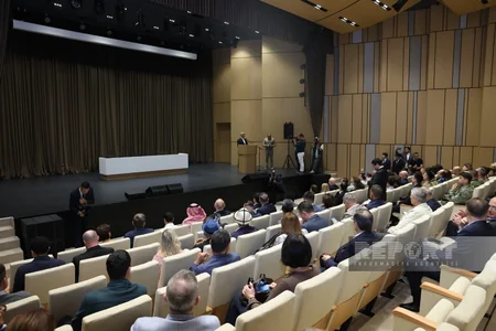 Foreign diplomats visit Cultural Center in Azerbaijan's Khankandi
