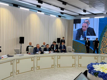 Kamran Əliyev Qazaxıstanda səfərdədir