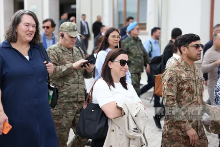 Foreign diplomats visit Karabakh University in Khankandi