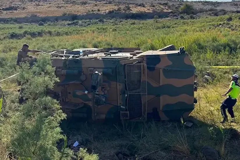 Soldier killed as military vehicle overturns in Türkiye