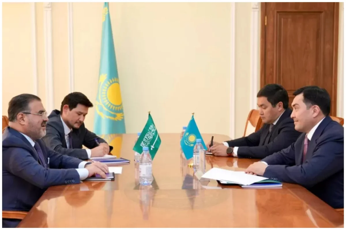 Kazakhstan and Saudi Arabia discuss energy cooperation prospects