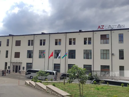Foreign diplomats familiarize themselves with operations of garment factory in Azerbaijan's Khankandi