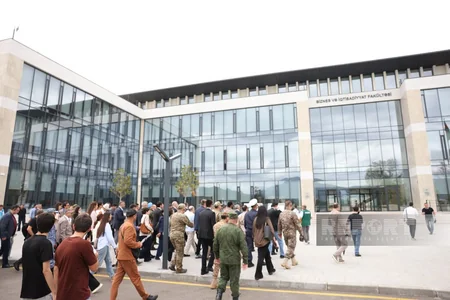 Foreign diplomats visit Karabakh University in Khankandi