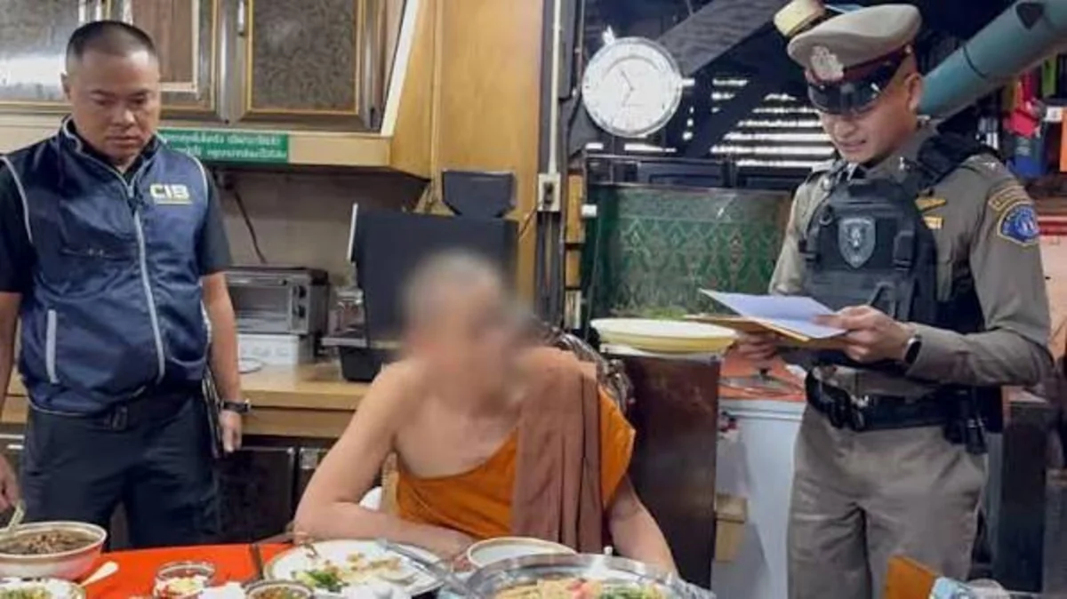 Thai Monk arrested for embezzling $3 million in monastery funds