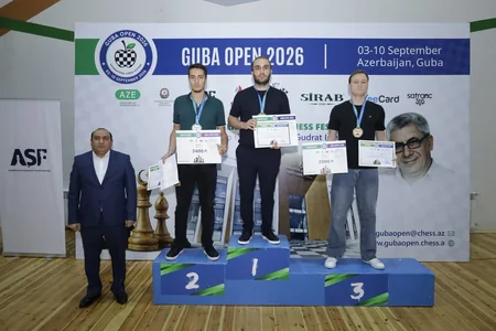 Guba Open 2026 II Beynəlxalq Şahmat Festivalına yekun vurulub