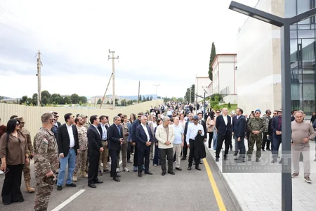 Foreign diplomats visit Karabakh University in Khankandi