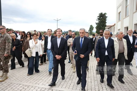 Foreign diplomats visit Karabakh University in Khankandi