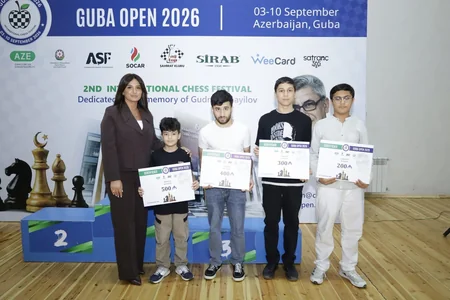 Guba Open 2026 II Beynəlxalq Şahmat Festivalına yekun vurulub