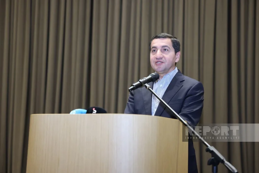 Hikmat Hajiyev calls for stronger international ties for Karabakh cities