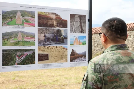 Foreign diplomats visit Ganjasar Monastery Complex in Azerbaijan's Karabakh