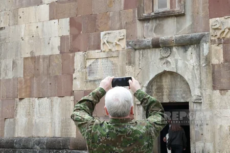 Foreign diplomats visit Ganjasar Monastery Complex in Azerbaijan's Karabakh