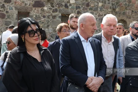 Foreign diplomats visit Khudavang Monastery Complex in Kalbajar
