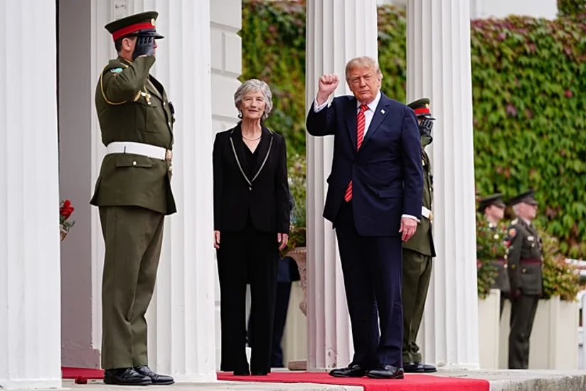 Президент Ирландии заявила Трампу о недопустимости нормализации войны