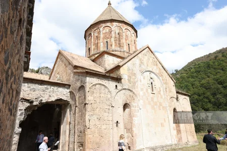 Foreign diplomats visit Khudavang Monastery Complex in Kalbajar