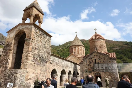 Foreign diplomats visit Khudavang Monastery Complex in Kalbajar